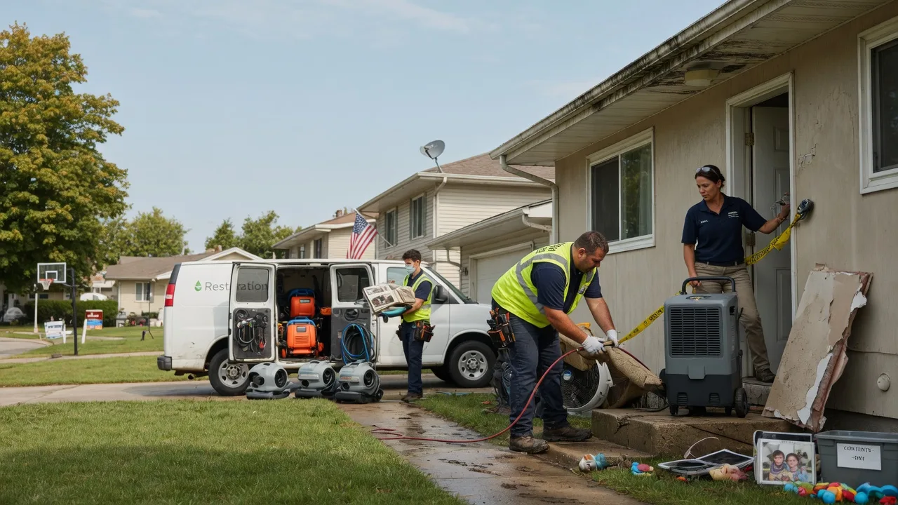 Water Damage Restoration in Whitestown, IN near me